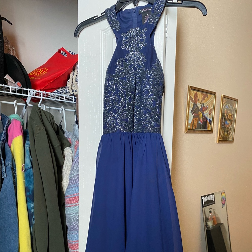 Dark Blue Homecoming dress size 3